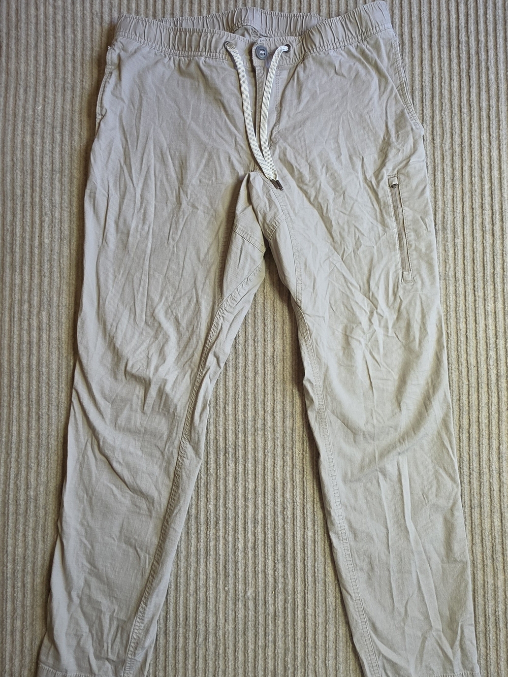 Vuori Ripstop Climber Pant Mens Medium- Large Gray Hiking Stretch